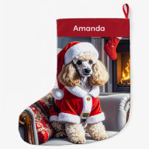 Papais noeis Poodle Natal