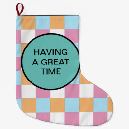 Meia De Natal Grande Papel de empacotamento