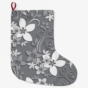 Meia De Natal Grande Papel de parede Flores 2