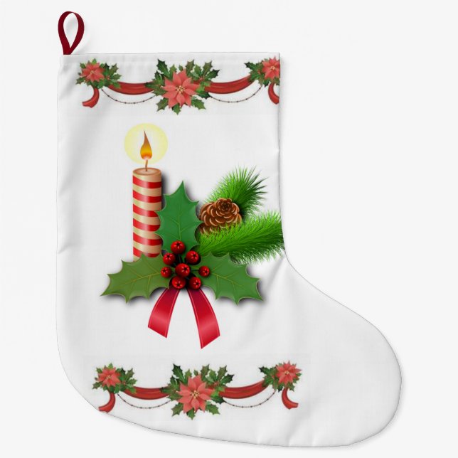 Meia De Natal Grande Parada de Natal, Vela de Natal (Frente)