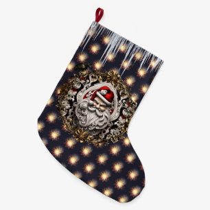 MEIA DE NATAL GRANDE PEDAÇO DE WHIMSIGOTH