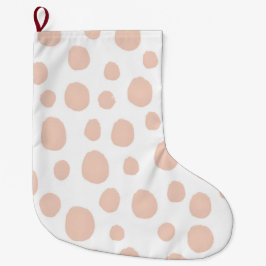 Meia De Natal Grande Pele Selvagem Animal