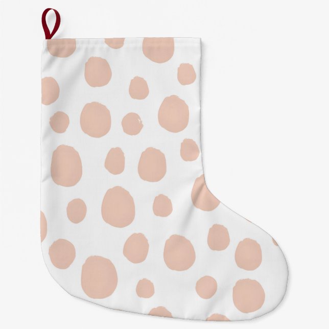 Meia De Natal Grande Pele Selvagem Animal (Frente)