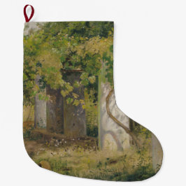 Meia De Natal Grande Pérgola Com Uvas De Vinho (Paisagem De Vinha)