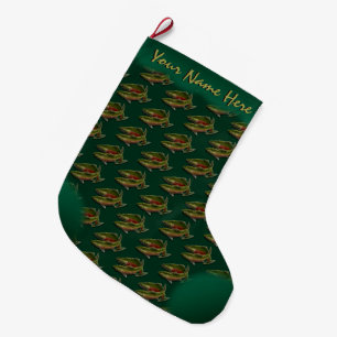 Meia De Natal Grande Pesca de pesca de pesca de pesca