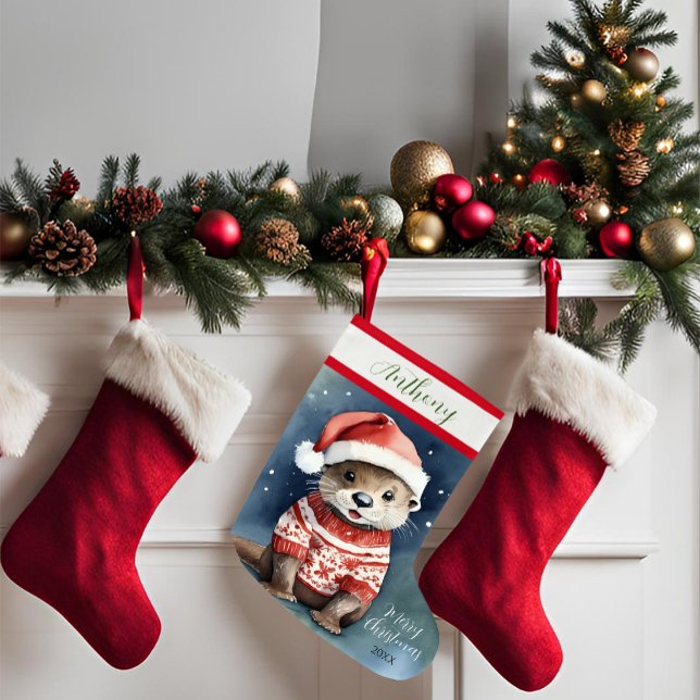 Meia De Natal Grande Porta Xmas (Criador carregado)