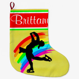 MEIA DE NATAL GRANDE PRINCESA DE PATILHAMENTO PERSONALIZADA DE NATAL