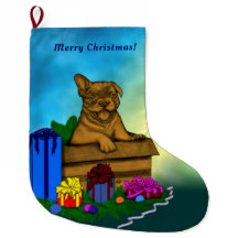 Puppy em uma caixa, Merry Xmas