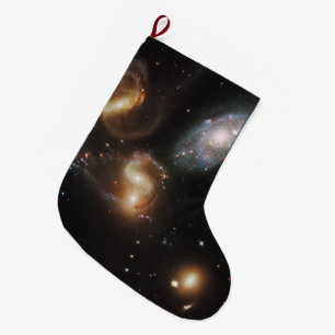 Meia De Natal Grande Quinteto de Stephan: Uma Galáxia Galáctica Naufrag