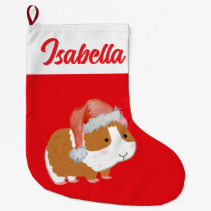 Meia De Natal Grande Red Felry Christmas Hamster pet Santa hat Xmas