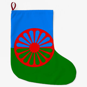 Meia De Natal Grande Romani Flag
