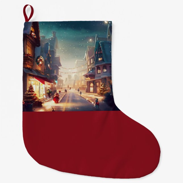Meia De Natal Grande Rua 2 da Cidade de Natal (Frente)