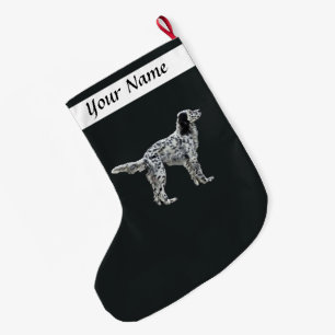 Meia De Natal Grande Setter Llewellin