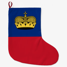 Meia De Natal Grande Sinalizador Liechtenstein