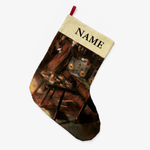 Meia De Natal Grande Steampunk - O Viajante no Tempo 1920