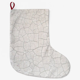 Meia De Natal Grande Superfície rachada