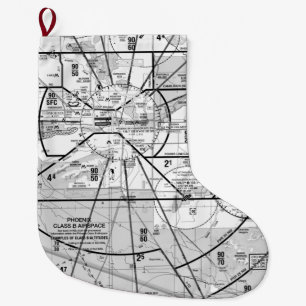 Meia De Natal Grande TAC do aeroporto Phoenix