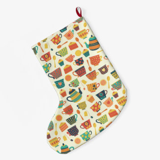 Meia De Natal Grande Tea-Time Stocking #2