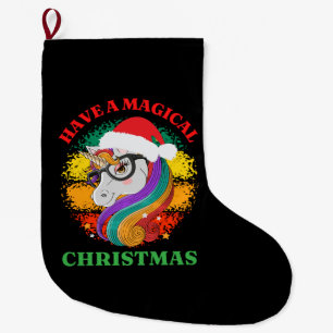 Meia De Natal Grande tem um natal mágico