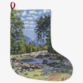 Meia De Natal Grande The Black Lutschina (de Ferdinand Hodler)