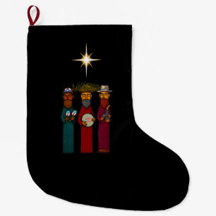 Meia De Natal Grande Três Reis Magos Porto-Riquenhos – Parranda