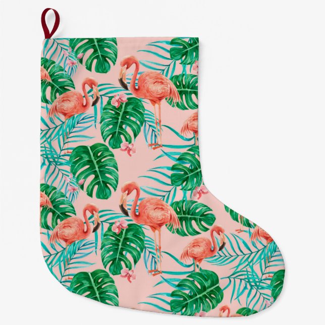 Meia De Natal Grande Tropical (Frente)