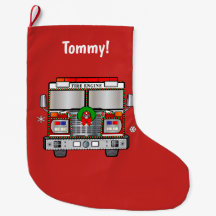 Viatura de incêndio decorada para o Natal