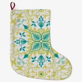 Meia De Natal Grande Vine Pattern (por William Morris)