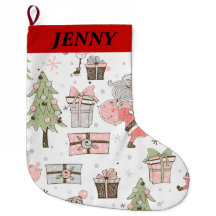 VINTAGE MERRY NATAL GRANDE estocagem de natal