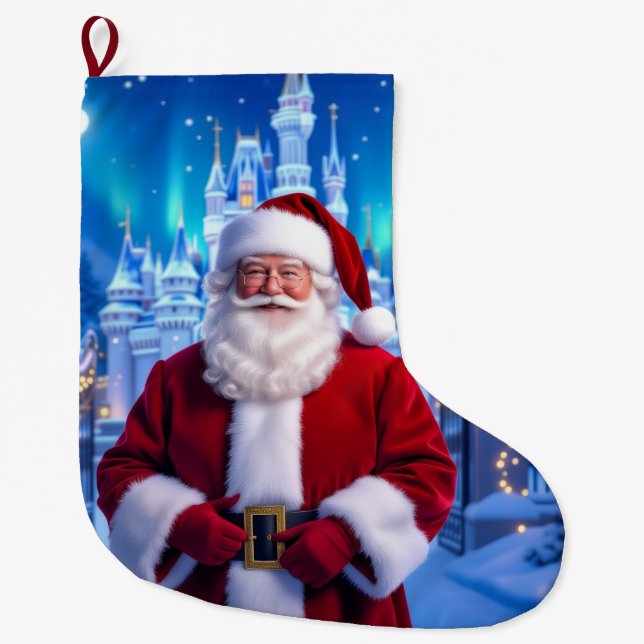 Meia De Natal Grande „Weihnachtliche Harmonie“ (Frente)