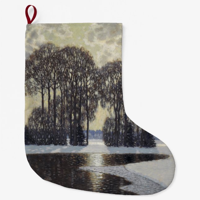 Meia De Natal Grande Winter (por Vilhelms Purvitis) (Frente)