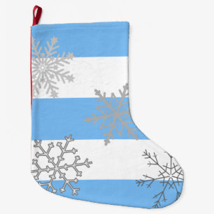 Meia De Natal Grande Wonderland de inverno em um