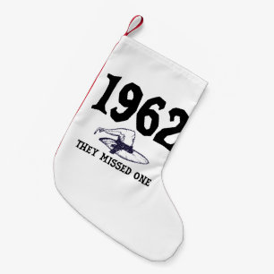 Meia De Natal Pequena 1962 Eles Perderam Uma Bruxaria de Halloween em Sa