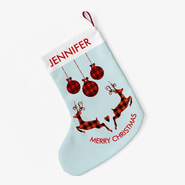 Meia De Natal Pequena 2 Estilo Russo de Salto de Natal (Verso (Pendurada))