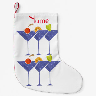 Meia De Natal Pequena 3 Cocktails Martini Thunder_Cove