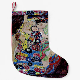 Meia De Natal Pequena A donzela por Gustavo Klimt, nouveau da arte, art