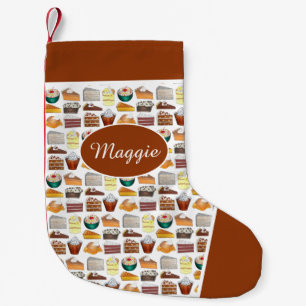 Meia De Natal Pequena Abóbora-Comida-do-sul Ambrosia Bolo-do-pássaro