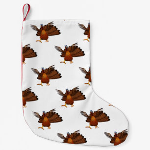 Meia De Natal Pequena Ação de Graças SlipperyJoe's goble responsavelment