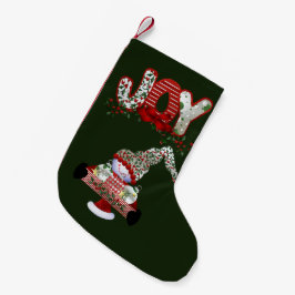 Meia De Natal Pequena Alegria de Natal