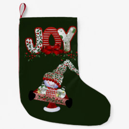 Meia De Natal Pequena Alegria de Natal