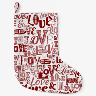 Meia De Natal Pequena Amor 6