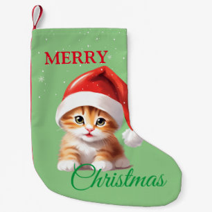 Meia De Natal Pequena Animais Safari Engraçados Papais noeis de Natal