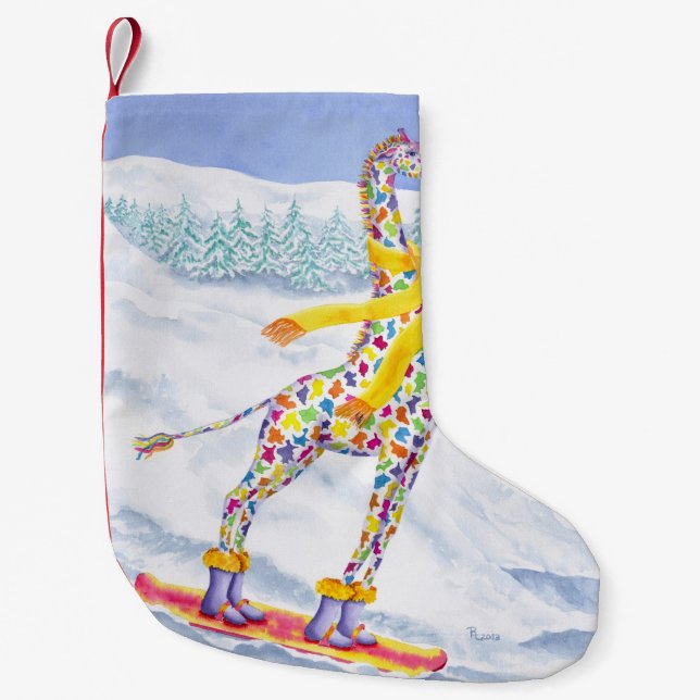 Meia De Natal Pequena Annabelle na meia do Natal do prisioneiro de (Frente)