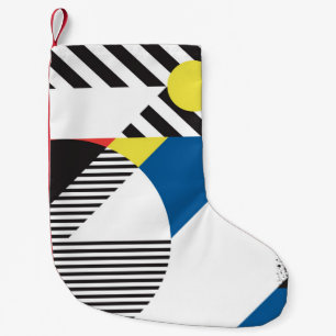 Meia De Natal Pequena Antecedentes no estilo retrormoderno