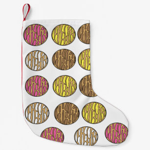 Meia De Natal Pequena Armazenamento de Concha