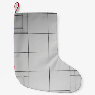 Meia De Natal Pequena arquitetura abstrato contemporânea