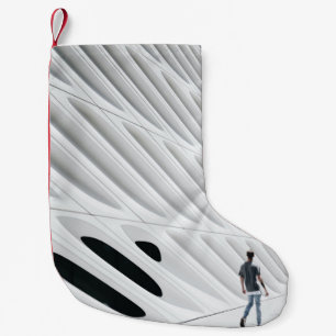 Meia De Natal Pequena Arquitetura criativa do homem branco