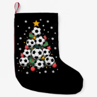 Árvore de Natal de Futebol Jogador Amante do Espor