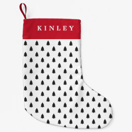 Meia De Natal Pequena Árvores minúsculas personalizadas