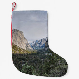 MEIA DE NATAL PEQUENA ÁRVORES VERDES PERTO DA MONTANHA SOB PELE NUVEM D
